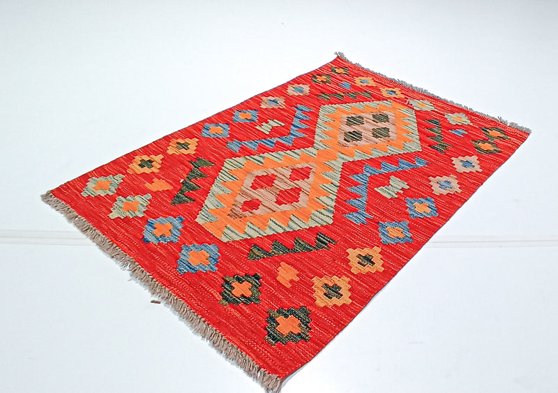 Afghan Kilim - 93x62cms