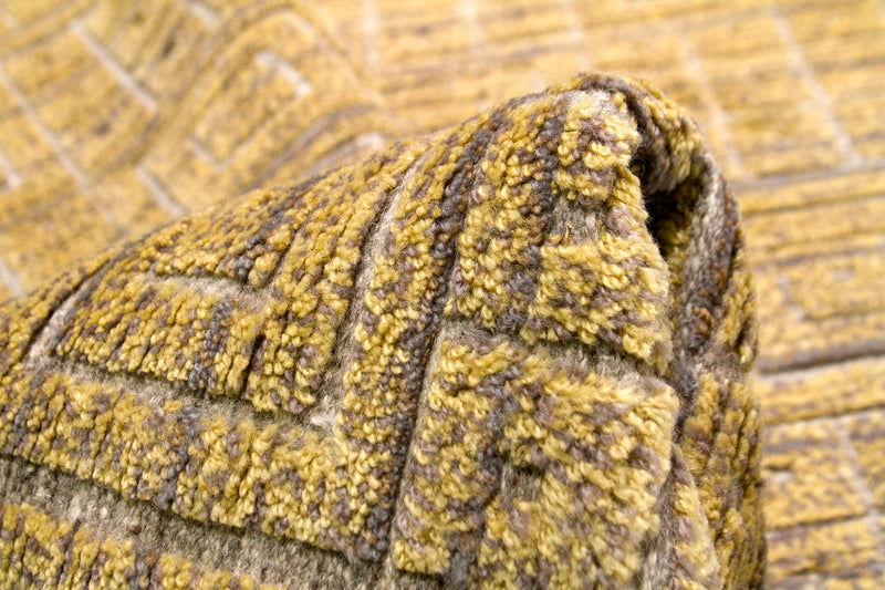 Handloom geometric cut- 239x169cm