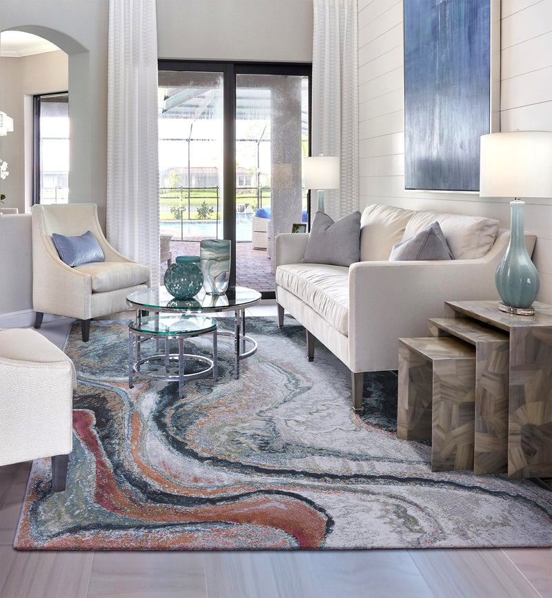 Modern rug - Monetti abstract