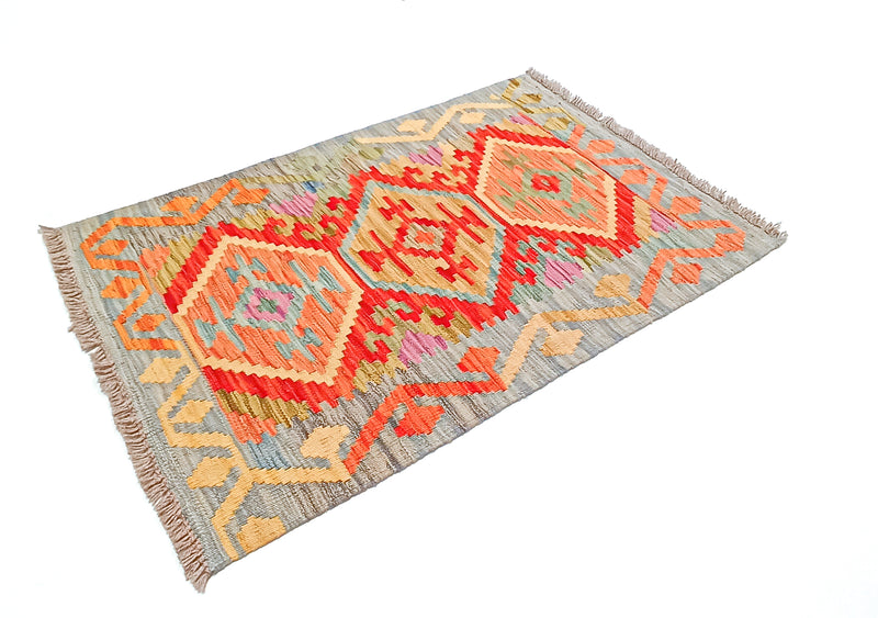 Kilim Afgano - 93x62cms