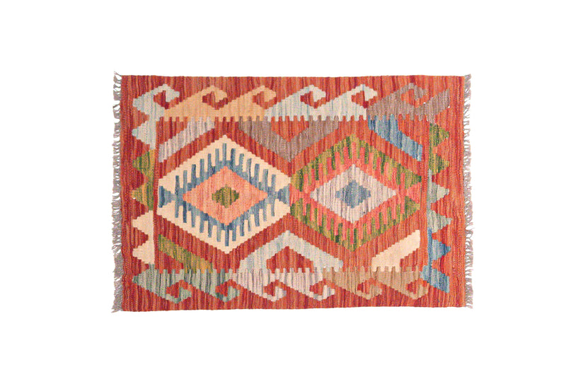 Kilim Afgano - 93x62cms