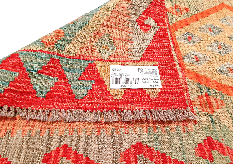 Kilim Afgano - 93x62cms