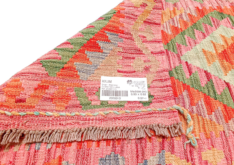 Kilim Afgano - 93x62cms