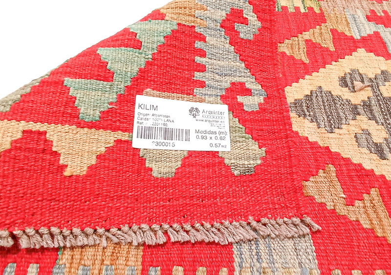 Kilim Afgano - 93x62cms