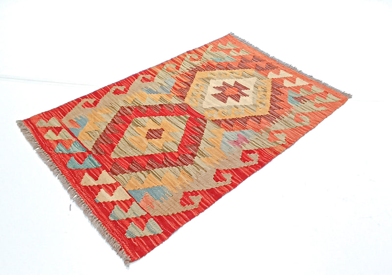 Kilim Afgano - 93x62cms