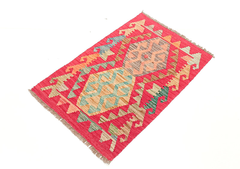 Kilim Afgano - 93x62cms