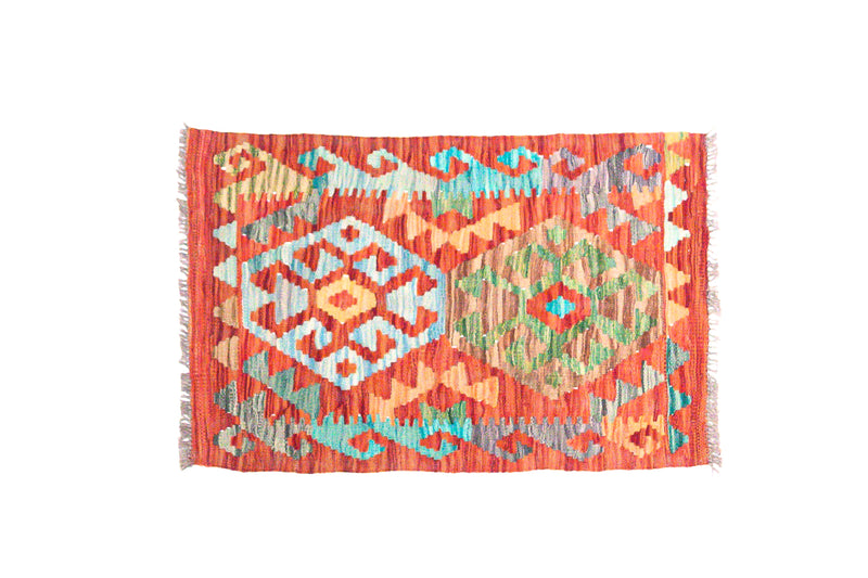 Kilim Afgano - 93x62cms