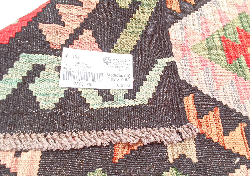 Kilim Afgano - 93x62cms