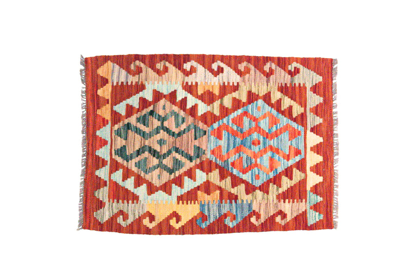 Kilim Afgano - 93x62cms