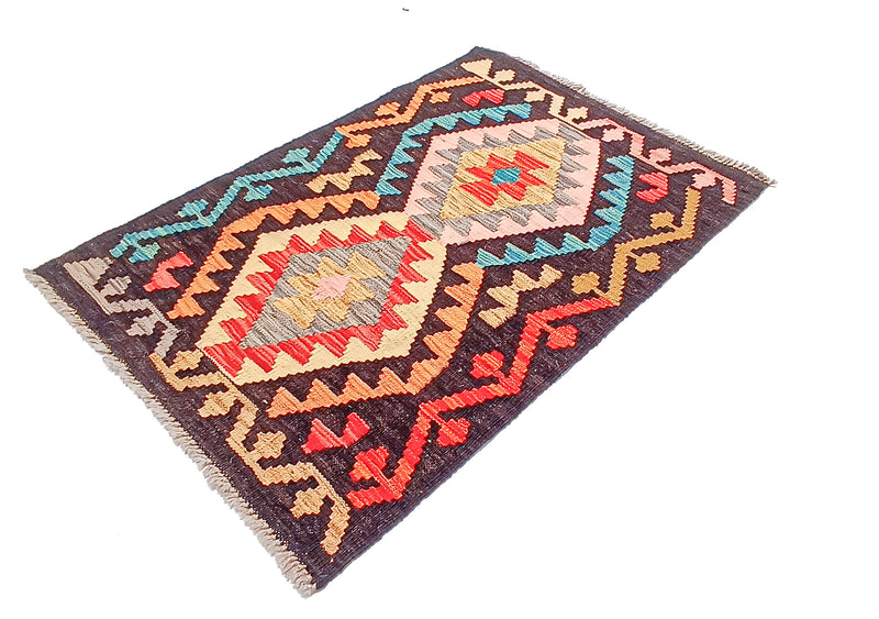 Kilim Afgano - 93x62cms