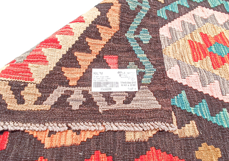 Kilim Afgano - 93x62cms
