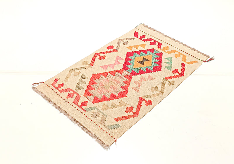 Kilim Afgano - 93x62cms