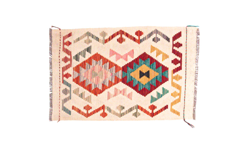 Kilim Afgano - 93x62cms