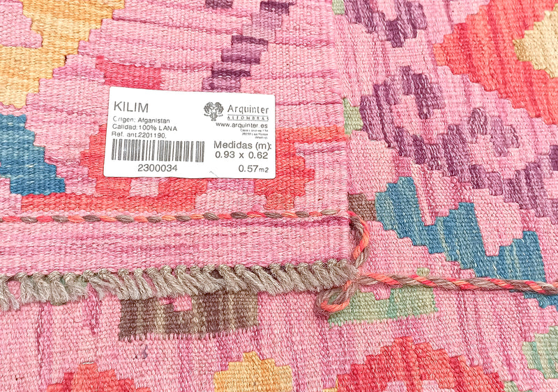 Kilim Afgano - 93x62cms