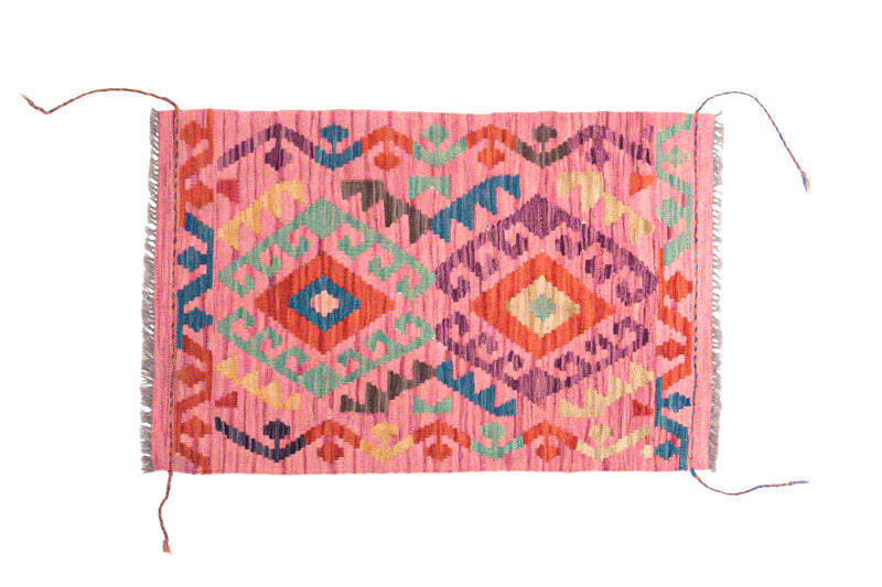 Kilim Afgano - 93x62cms