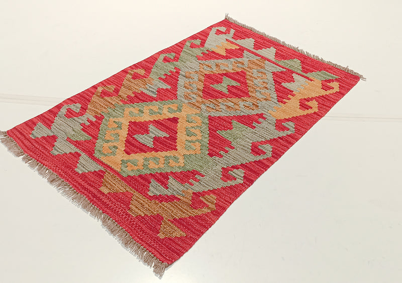 Kilim Afgano - 93x62cms