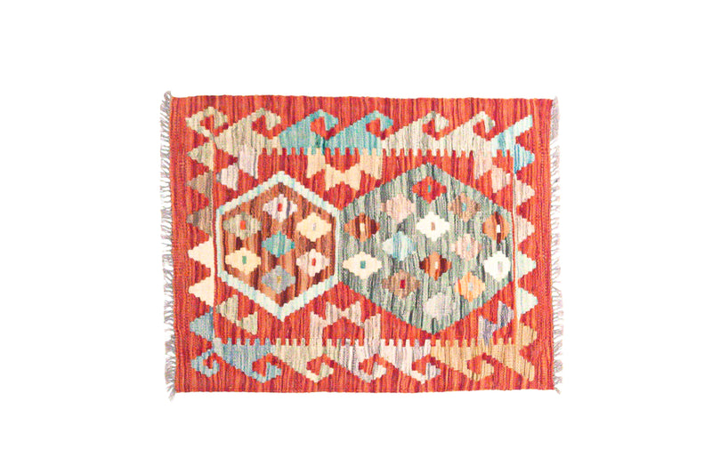 Kilim Afgano - 93x62cms