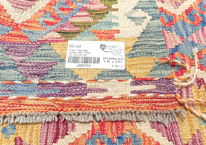 Kilim Afgano - 121x84cms