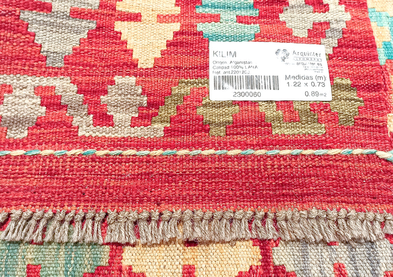 Kilim Afgano - 122x73cms