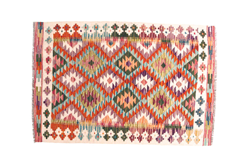 Kilim Afgano - 122x82cms