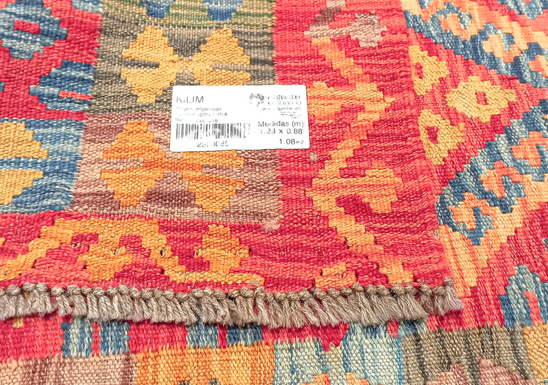 Kilim Afgano - 123x88cms