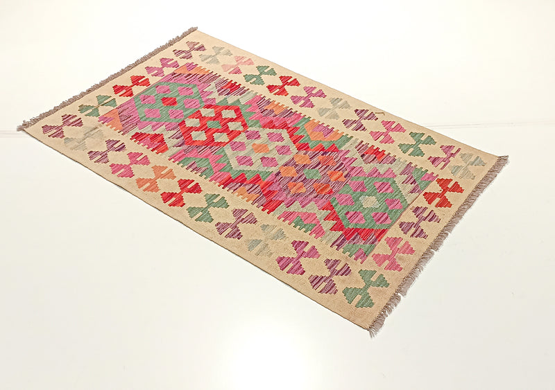 Kilim Afgano - 124x75cms