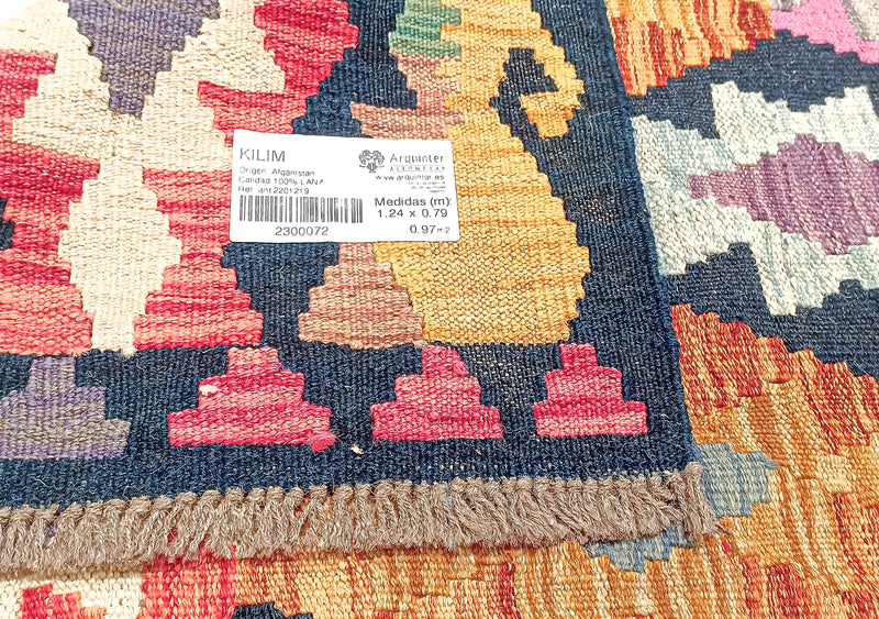 Kilim Afgano - 124x79cms
