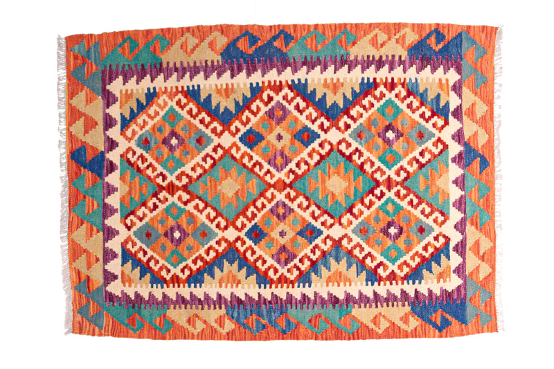 Kilim Afgano - 124x91cms