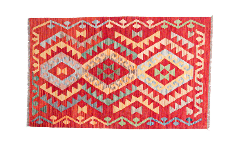 Kilim Afgano - 125x75cms