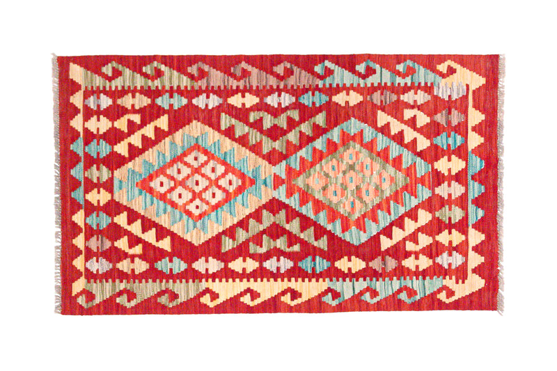 Kilim Afgano - 126x75cms