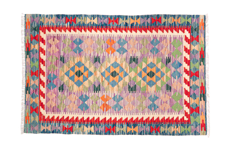 Kilim Afgano - 126x84cms