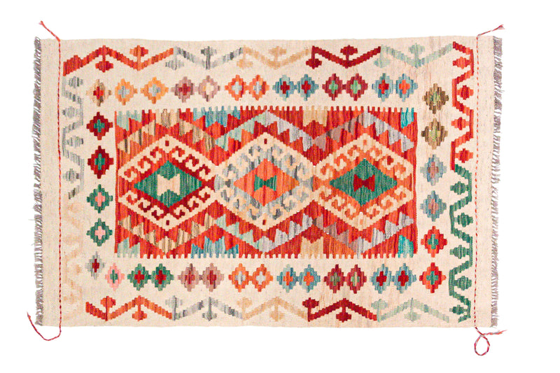 Afghan Kilim - 129x82cms