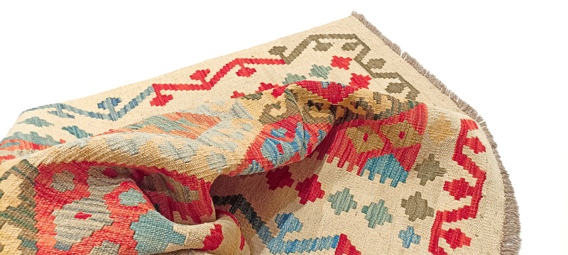 Kilim Afgano - 129x82cms