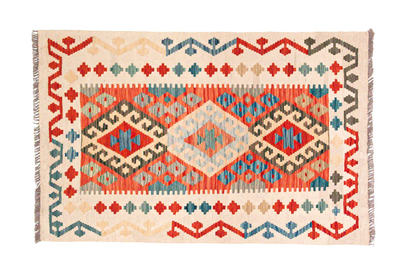 Kilim Afgano - 129x82cms