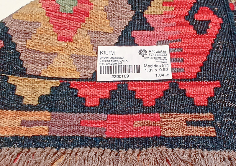 Afghan Kilim - 131x80cms