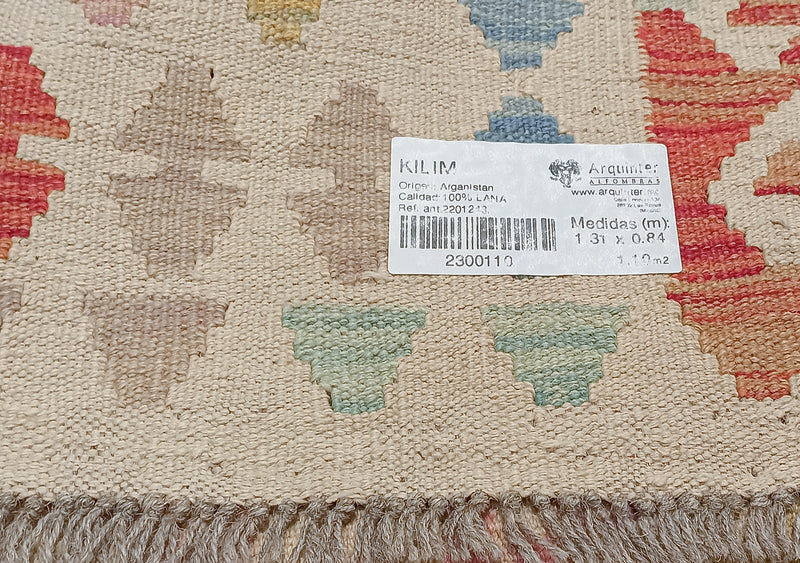 Kilim Afgano - 131x84cms