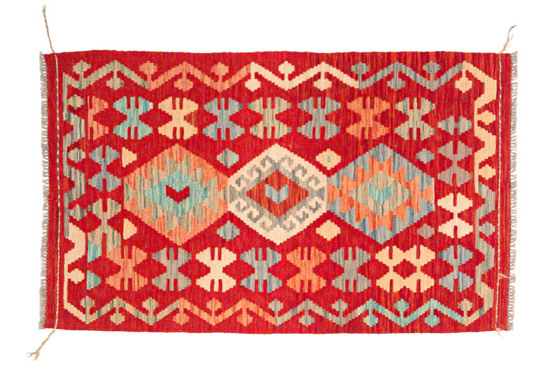 Kilim Afgano - 132x80cms