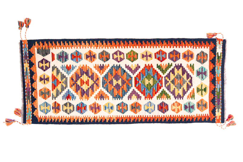 Kilim Afgano - 158x66cms