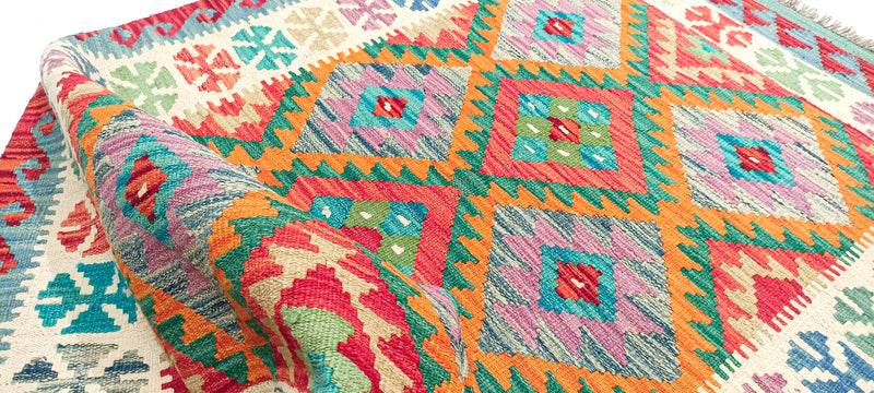 Kilim Afgano - 166x102cms