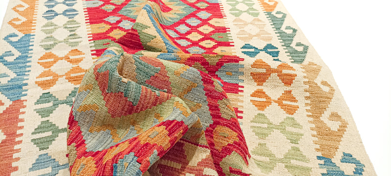 Kilim Afgano - 173x125cms