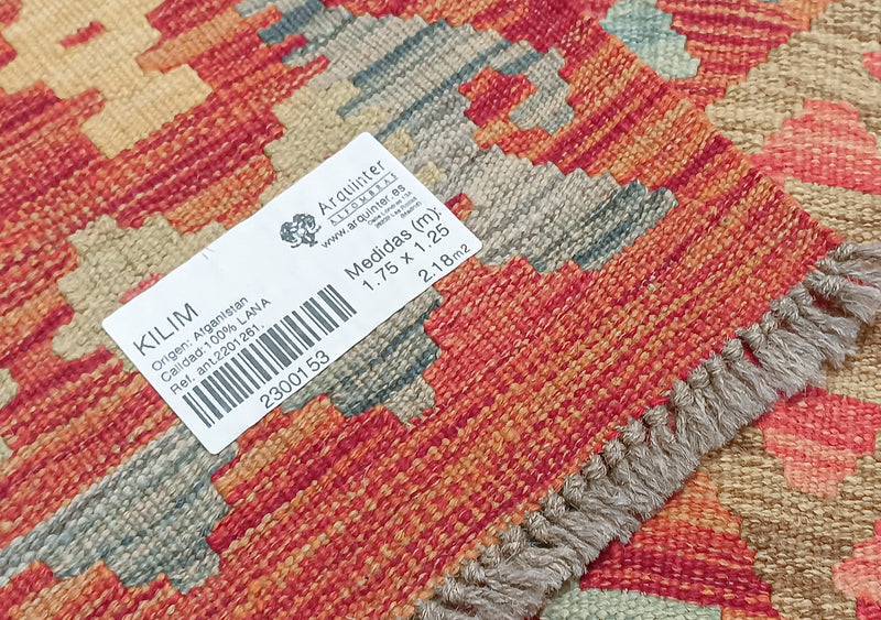 Afghan Kilim - 175x125cms