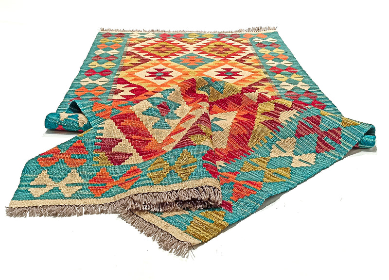 Afghan Kilim - 190x78cms