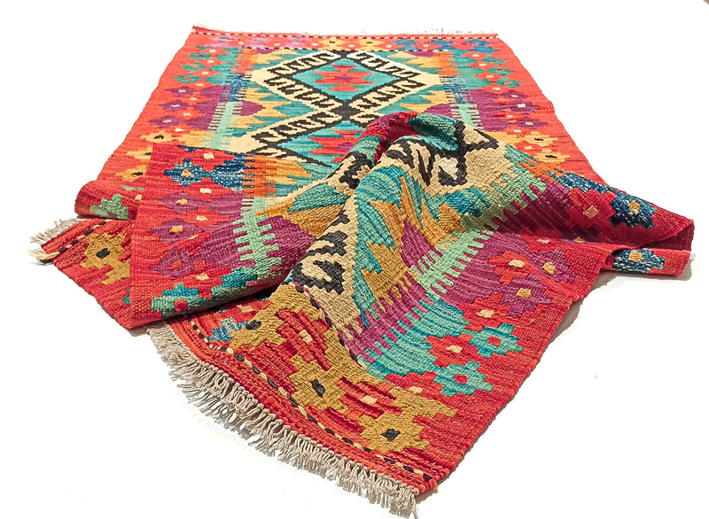 Kilim Afgano - 193x77cms