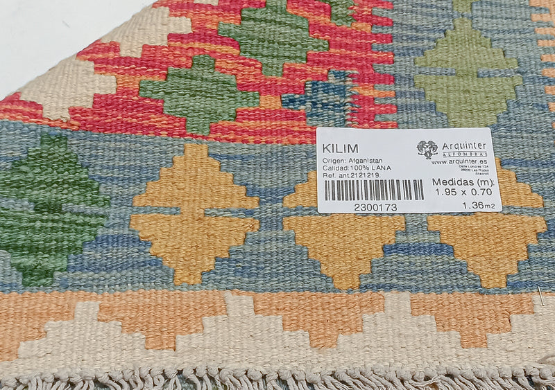 Kilim Afgano - 195x70cms