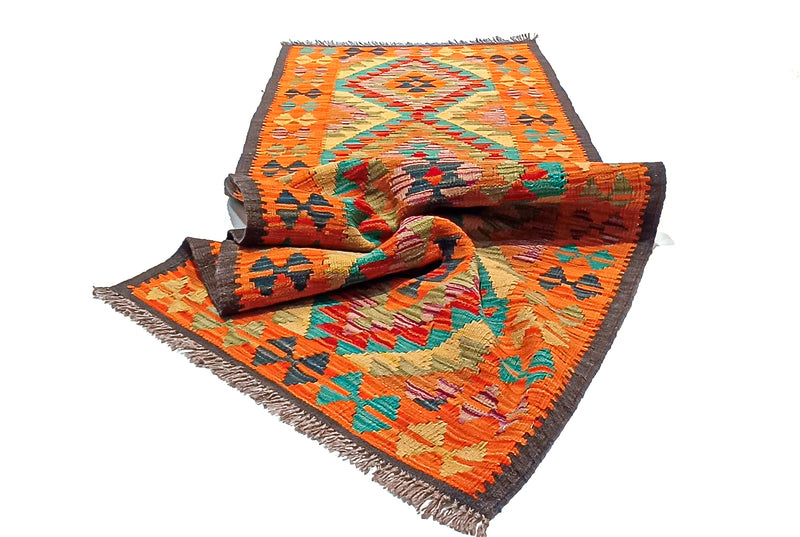 Kilim Afgano - 200x69cms