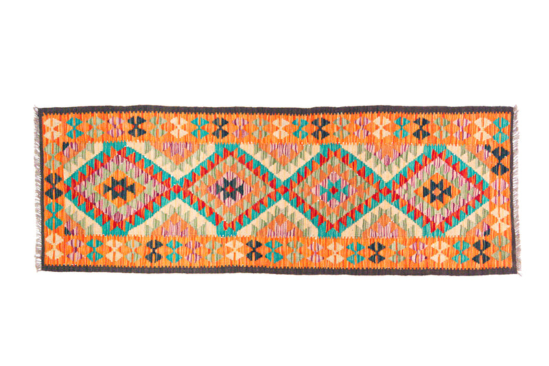 Kilim Afgano - 200x69cms
