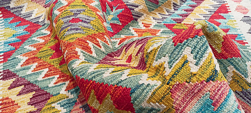Kilim Afgano - 206x156cms