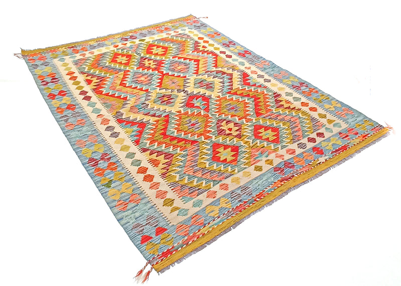 Kilim Afgano - 206x156cms