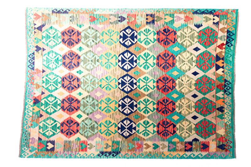 Kilim Afgano - 276x200cms