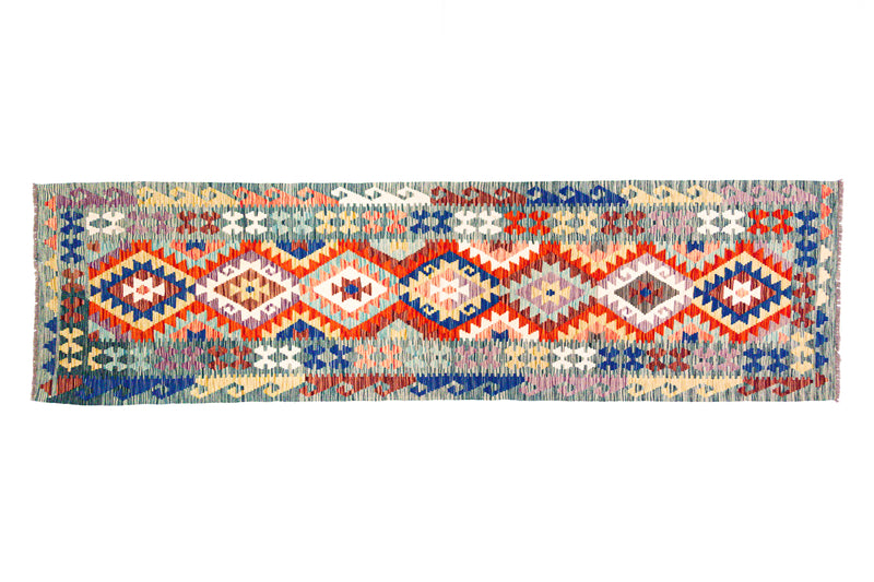 Kilim Afgano - 287x80cms